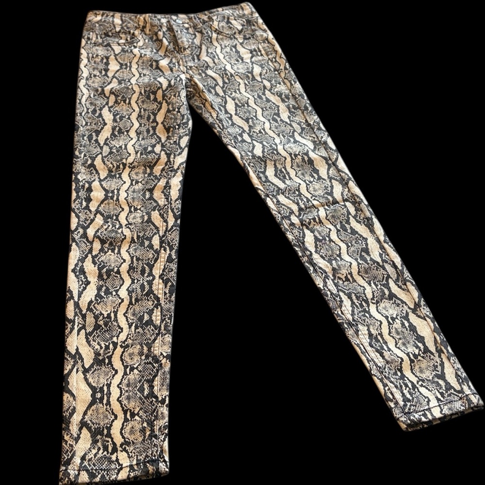 ♦️JEANS♦️SNAKE PRINT JEAN
